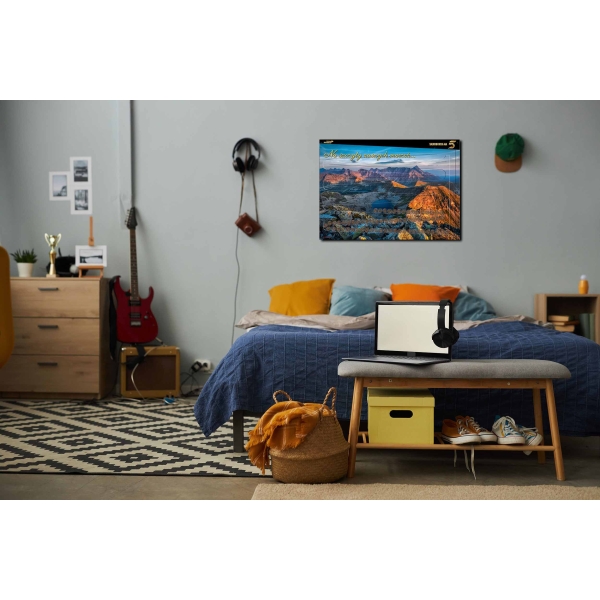 SKARBONKA NA 5 zł - XXL ścienna 70x50 cm TATRY 2 - 1000 zł