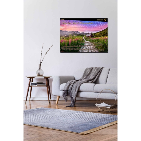 SKARBONKA NA 5 zł - XXL ścienna 70x50 cm HALA GĄSIENICOWA TATRY - 1000 zł