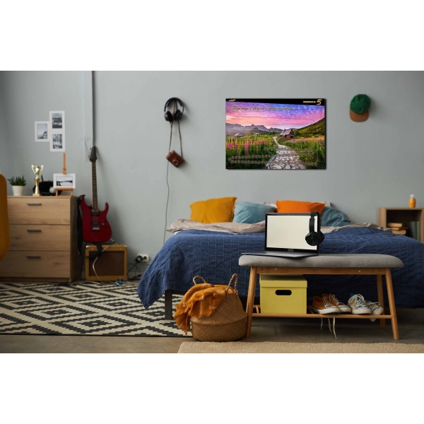 SKARBONKA NA 5 zł - XXL ścienna 70x50 cm HALA GĄSIENICOWA TATRY - 1000 zł